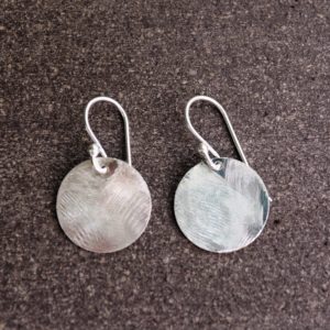 Little Moon Silver Earrings