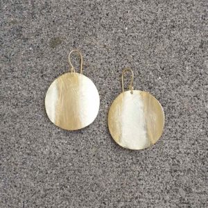 Golden Moon Earrings